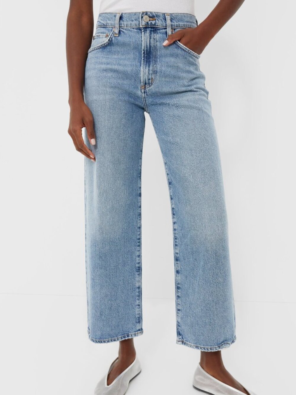 Agolde Harper Crop Jean in Hassle Size 31